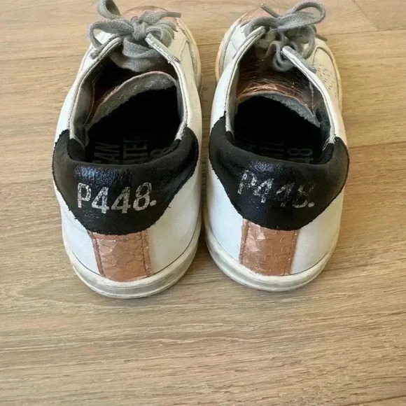 P448 Metallic Toe Low-Top Sneakers size 37 - Picture 2 of 6